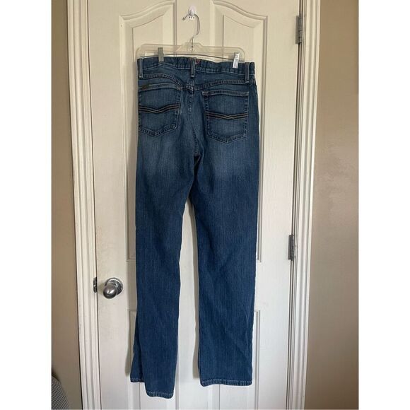Ariat Denim M3 Loose Mens Blue Dsrk Wash Stackable Straight Leg Jeans Size 32 - Picture 12 of 14